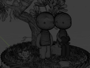 Bonsai love 3D Model