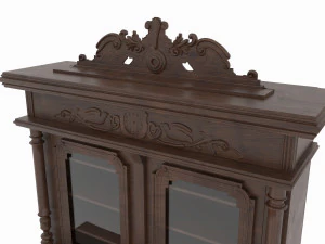 Antique cupboard buffet 3D Model