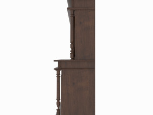 Antique cupboard buffet 3D Модель