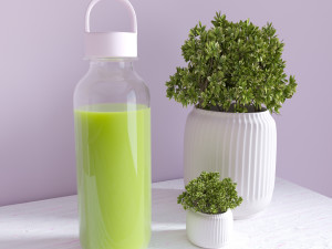 IKEA Bottle FORMSKON 365 Pack of 3 models Modello 3D