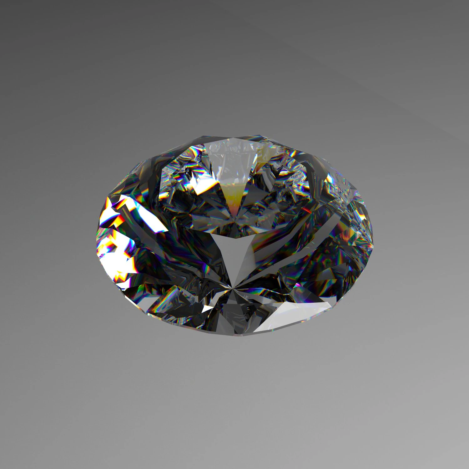 Clear Diamond Complex Magna cut High class 3D Model .c4d .max .obj .3ds .fbx .stl .blend 