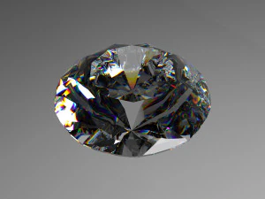 Clear Diamond Complex Magna corte de alta classe Modelo 3D