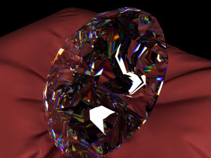Clear Diamond Complex Magna cut High class Modello 3D