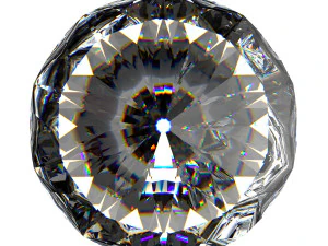 Clear Diamond Complex Magna cut High class 3D Model