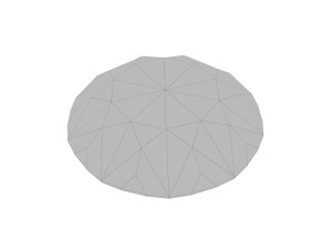 Clear Diamond Complex Magna cut High class Modello 3D