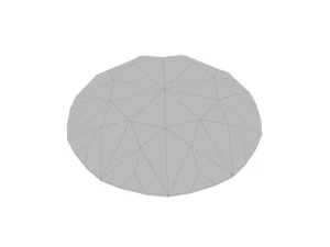 Clear Diamond Complex Magna cut High class 3D Model