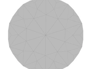 Clear Diamond Complex Magna cut High class 3D Model