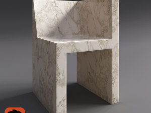 Rick Owens Chair 3D Models