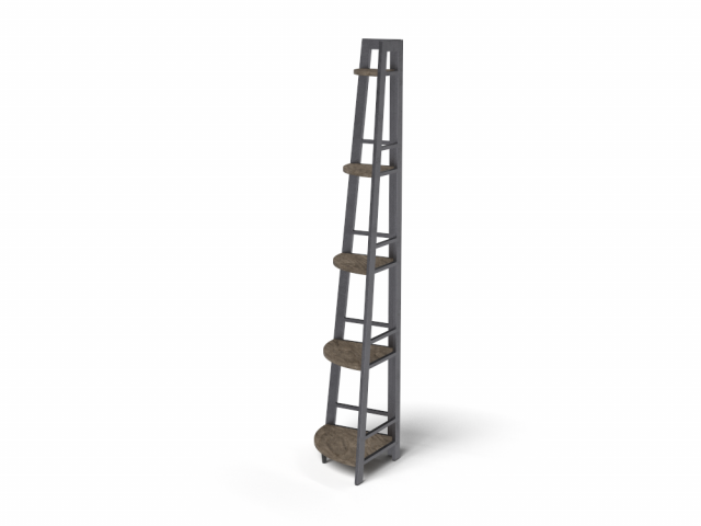 CORNER SHELF01 Model 3D .c4d .max .obj .3ds .fbx .stl .blend 