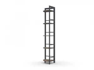 CORSHELF002-AMAZON-CONSOLETABLEBONAUGURE-MULTICOLOR Modèle 3D