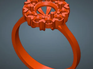 Chamomile ring 3D Model
