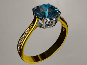 シンプル1 3Dモデル