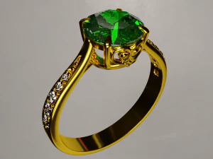 シンプル1 3Dモデル