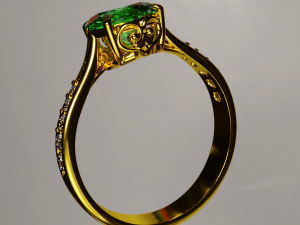 シンプル1 3Dモデル