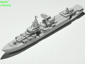 Russian cruiser Moskva bonus the end 3D Print Model