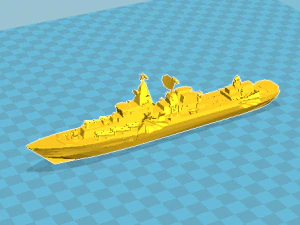 Russian cruiser Moskva bonus the end 3D Print Model