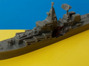 Russian cruiser Moskva bonus the end 3D Принт Модель