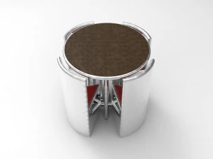 Restaurant Chair-Table 3D Model