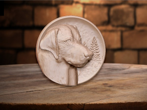 Painting labrador 3Dモデル