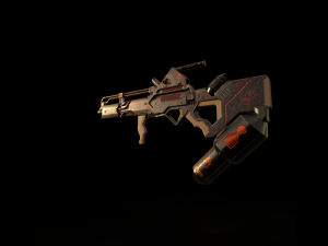Project-X flamethrower 3D Model