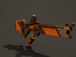Project-X flamethrower version 20 Modèle 3D