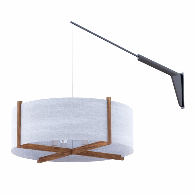 Swing arm light 3Dモデル .c4d .max .obj .3ds .fbx .stl .blend 