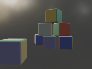Collection of 8 toys 3D Model