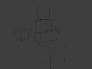 Collection of 8 toys 3D Model
