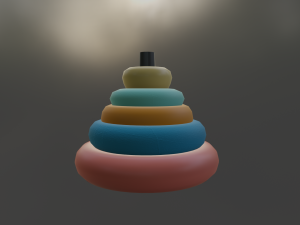 Collection of 8 toys 3D Model