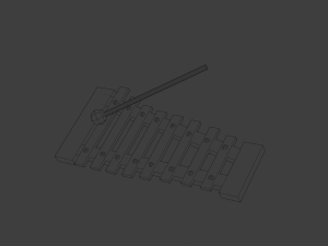Collection of 8 toys 3D Model