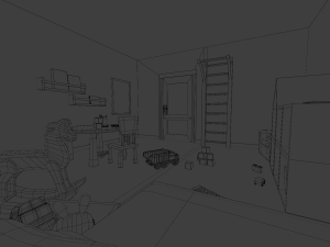 Kids room Modèle 3D