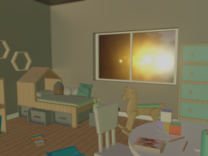 Kids room Modèle 3D