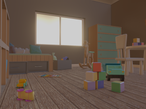 Kids room Modèle 3D