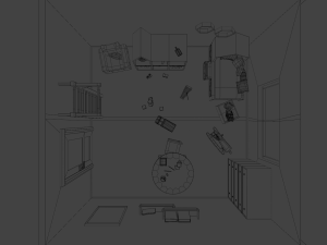 Kids room Modèle 3D