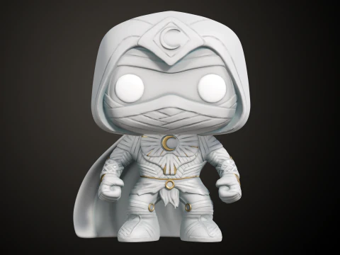 FUNKO MOONKNIGHT 3D Print Model