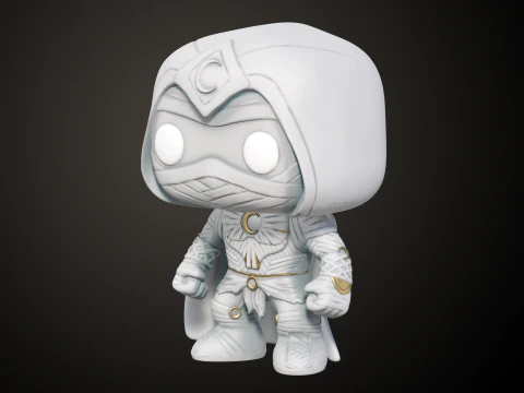 FUNKO MOONKNIGHT 3D Print Model
