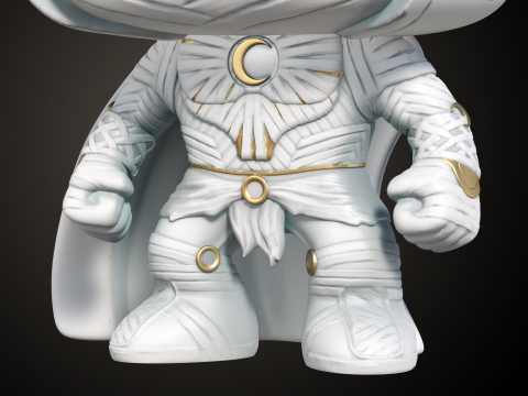 FUNKO MOONKNIGHT 3D Print Model