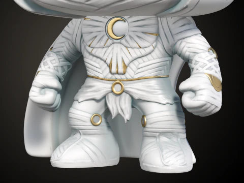 FUNKO MOONKNIGHT 3D Print Model
