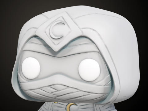 FUNKO MOONKNIGHT 3D Print Model