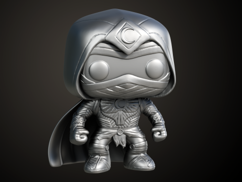 FUNKO MOONKNIGHT 3D Print Model