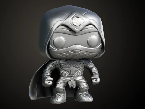 FUNKO MOONKNIGHT 3D Print Model