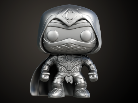 FUNKO MOONKNIGHT 3D Print Model