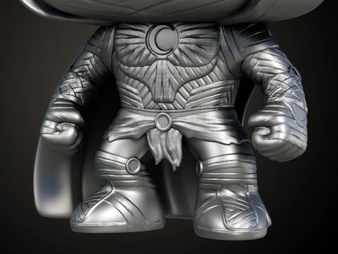 FUNKO MOONKNIGHT 3D Print Model