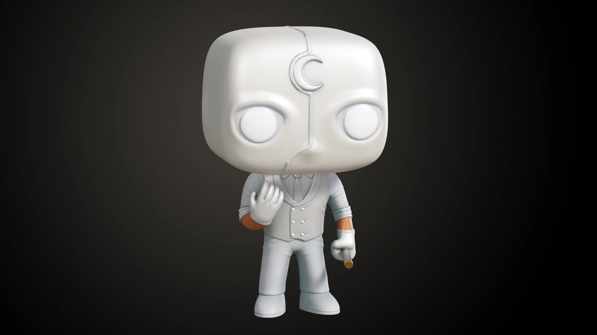 FUNKO MR KNIGHT 3D Print Model .c4d .max .obj .3ds .fbx .stl .blend