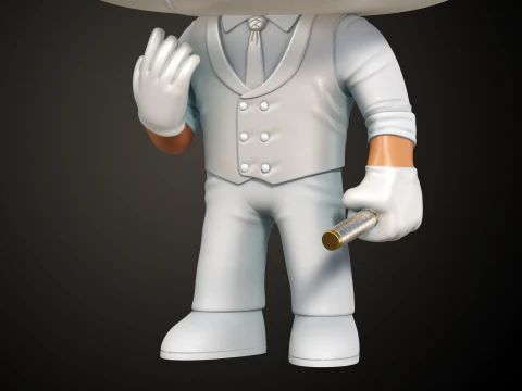 FUNKO MR KNIGHT 3D Print Model