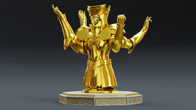Gemini Cloth Miniature 3D 打印模型 .c4d .max .obj .3ds .fbx .stl .blend 