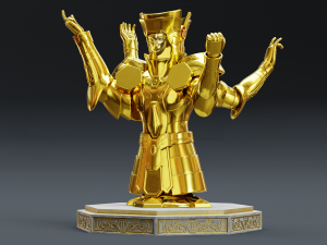 Gemini Cloth Miniature Modelo de impresión 3D