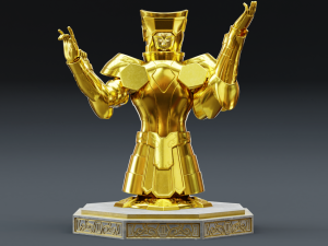 Gemini Cloth Miniature 3D 打印模型