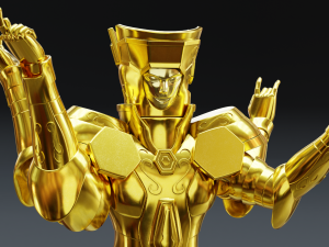 Gemini Cloth Miniature 3D 打印模型