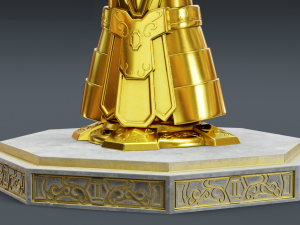 Gemini Cloth Miniature 3D 打印模型